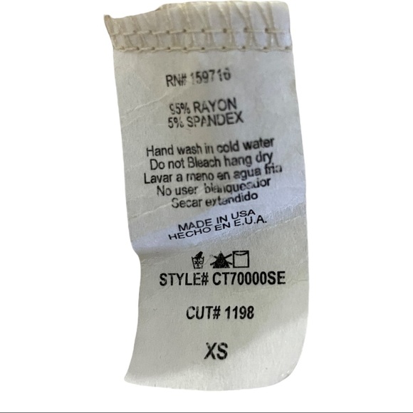 Chrysanthemum color block long sleeves embroidery rayon XS oversized sweatshirt - Picture 12 of 12